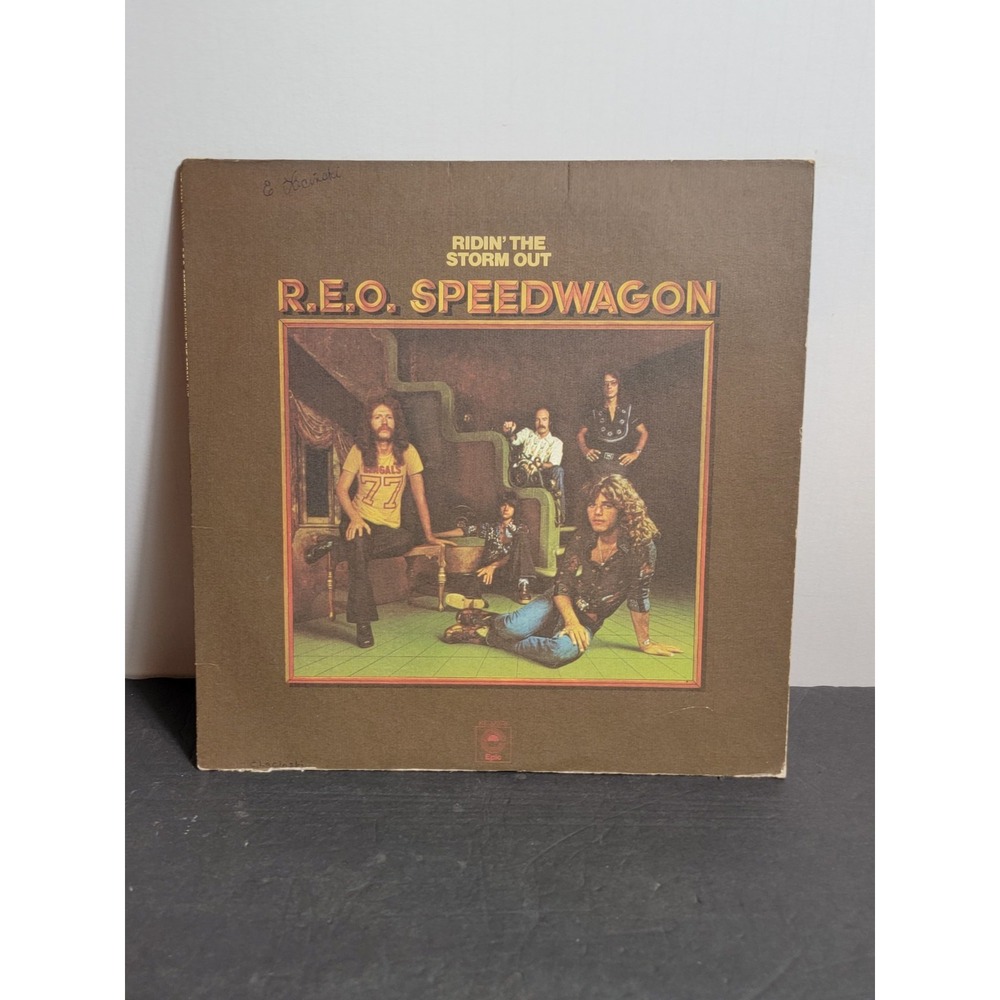 REO Speedwagon Ridin' the Storm Out 1973 Vinyl Record Album KE 32378 LP Rock